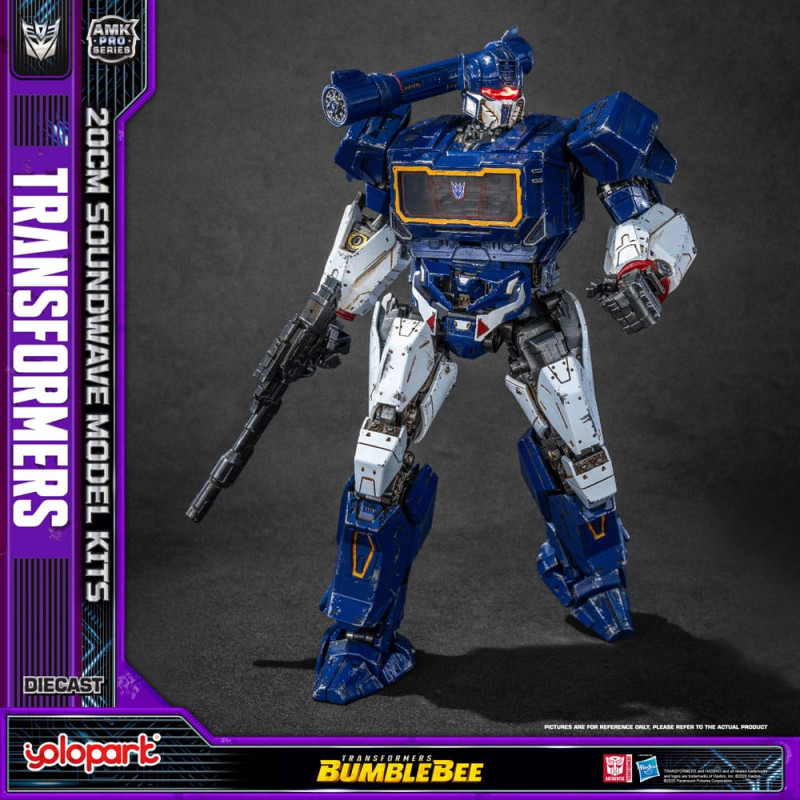 Transformers: Bumblebee AMK Pro Series Plastic Model Kit Soundwave (Oversea Version) 20 cm 3