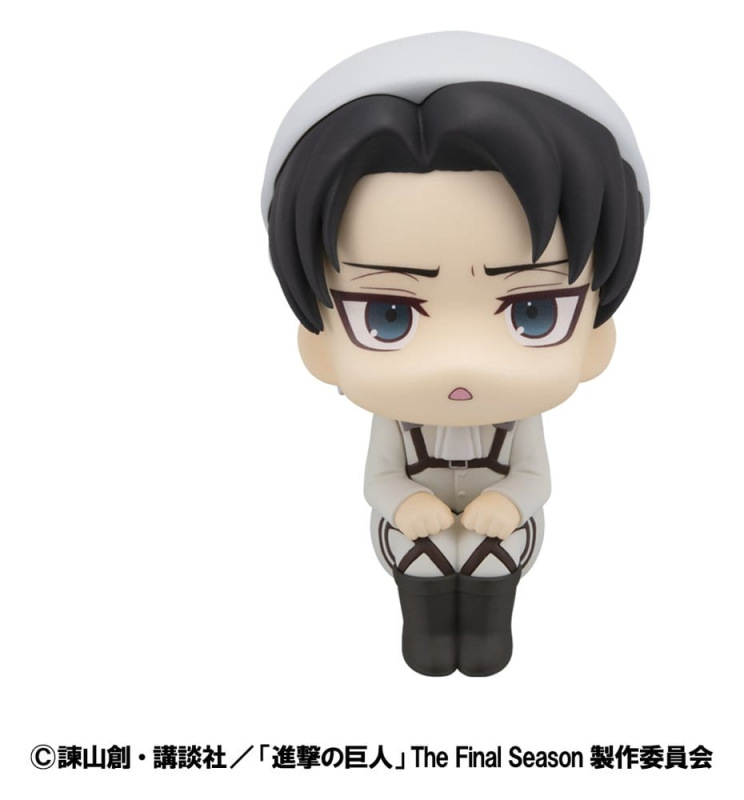 Attack on Titan Look Up PVC Statues Levi Cleaning up Ver. & Mikasa Ackerman (with gift) 11 cm 9
