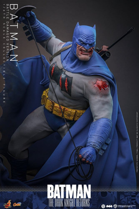 Batman: The Dark Knight Returns Comic Masterpiece Action Figure 1/6 Batman (Battle Damaged Version) 1