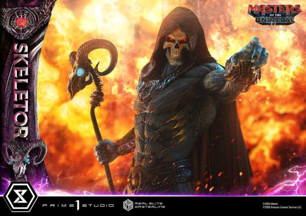 Masters of the Universe (2026 Film) Real Elite Masterline Series Statue 1/3 Skeletor 95 cm 3