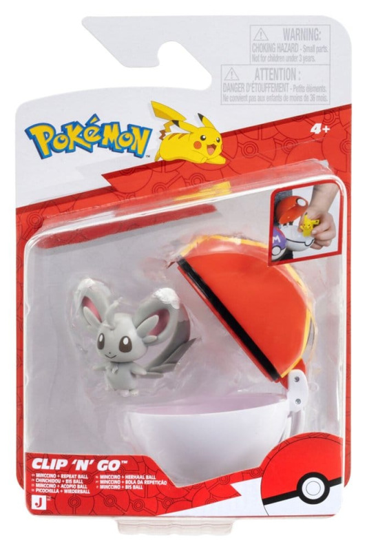 Pokémon Clip 'n' Go Minifigures Poké Balls ver. 23 Assortment (6) 4