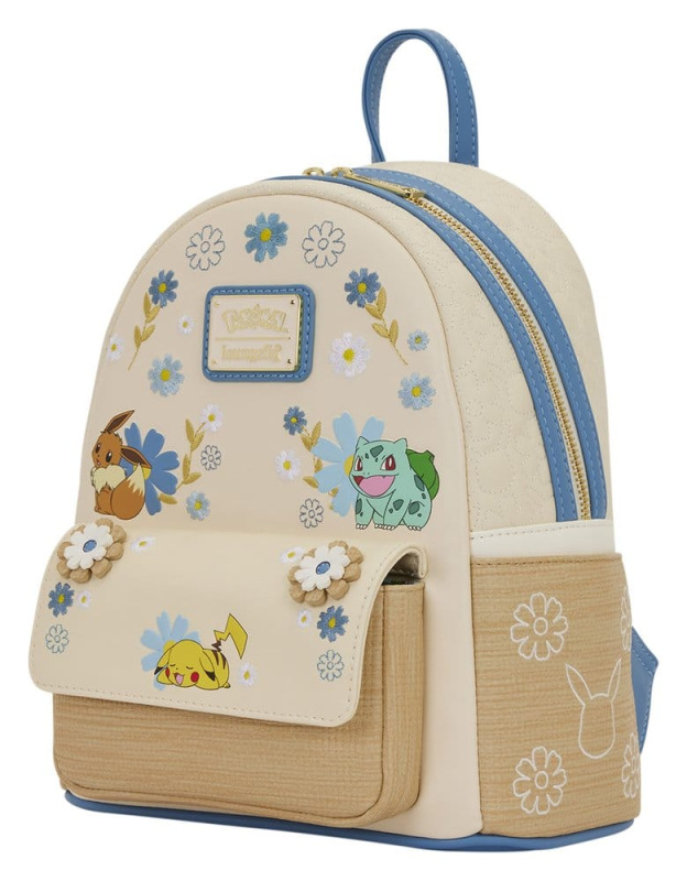 Pokémon by Loungefly Mini Rucksack Floral 1