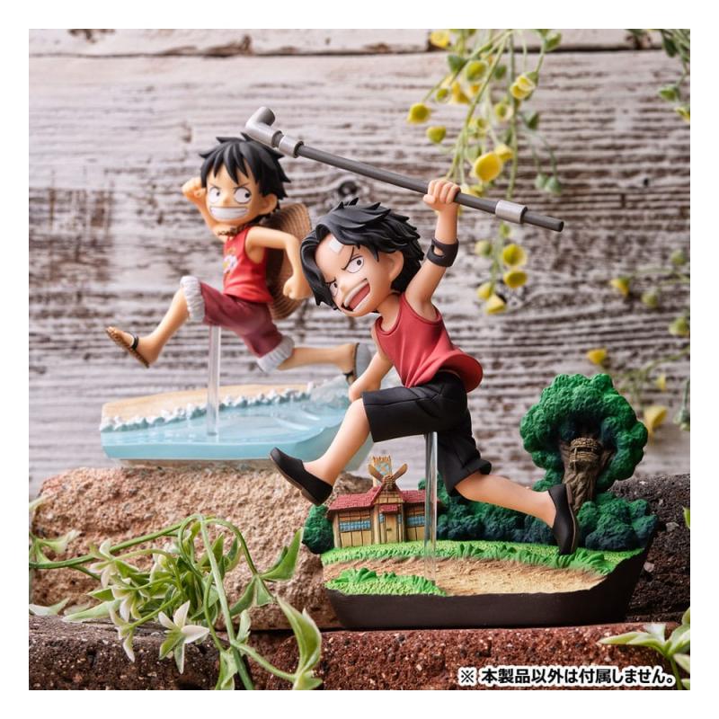 One Piece G.E.M. Series PVC Statue Portgas D. Ace Run! Run! Run! 13 cm