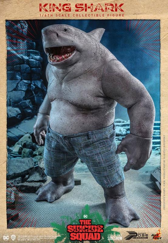 Suicide Squad Movie Masterpiece Action Figure 1/6 King Shark 35 cm