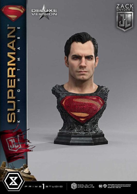 Zack Snyder's Justice League Real Elite Masterline Series Statue 1/3 Superman Knightmare Color Editi 10