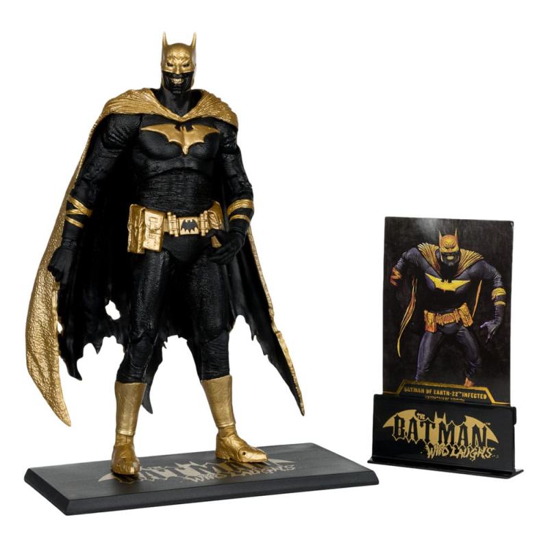 DC Multiverse Action Figure Batman of Earth-22 Infected (Dark Metal) Knightmare Edition (Gold Label)