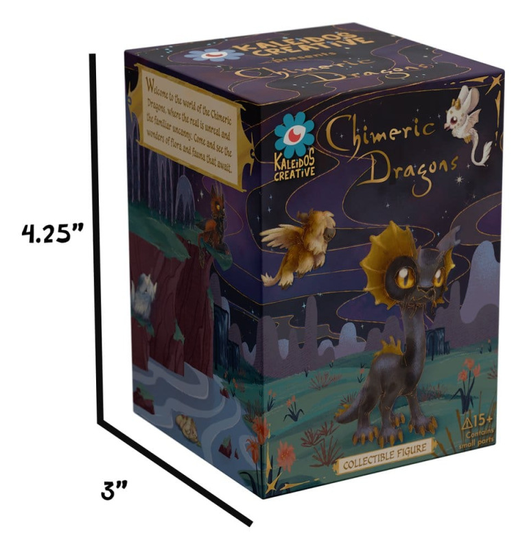 Chimeric Dragons Mini Figures S1 8 cm Blind Box Display (6) 1