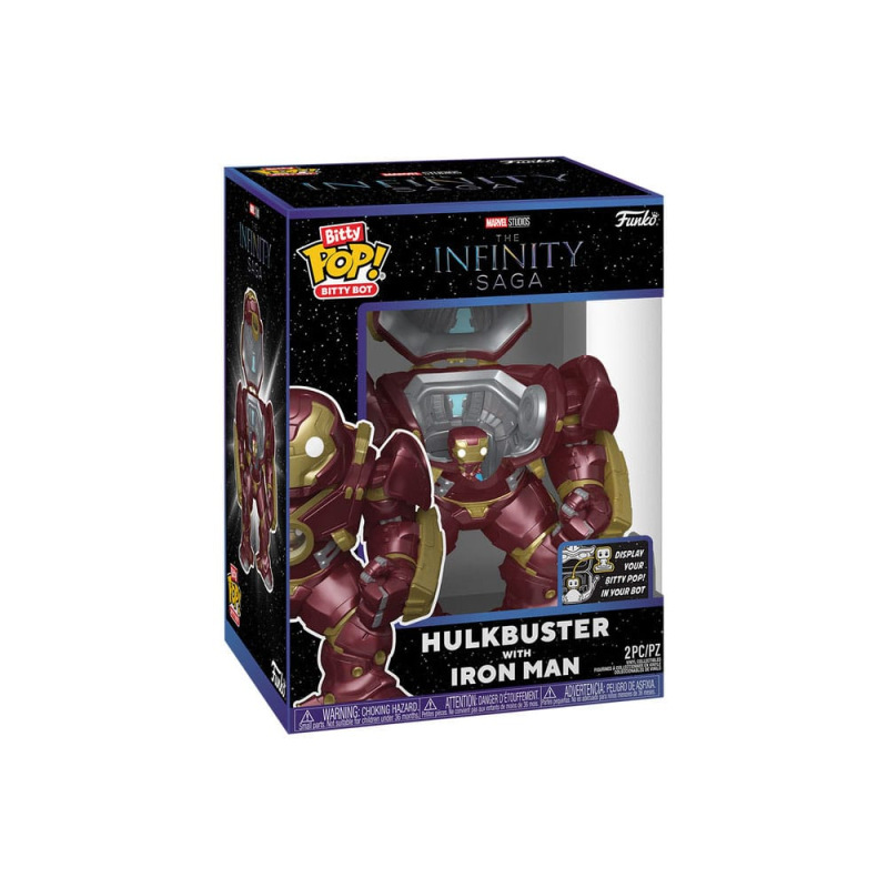 Marvel Bitty POP! Bots Figure Hulkbuster 11,7 cm 5