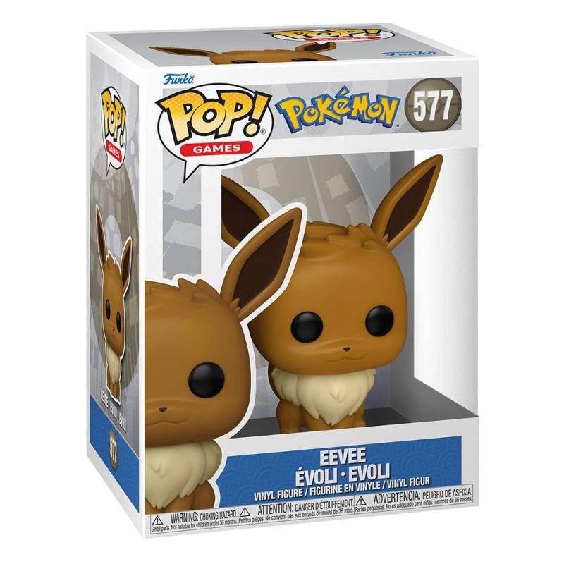 Pokemon POP! Games Vinyl Figure Eevee (EMEA) 9 cm