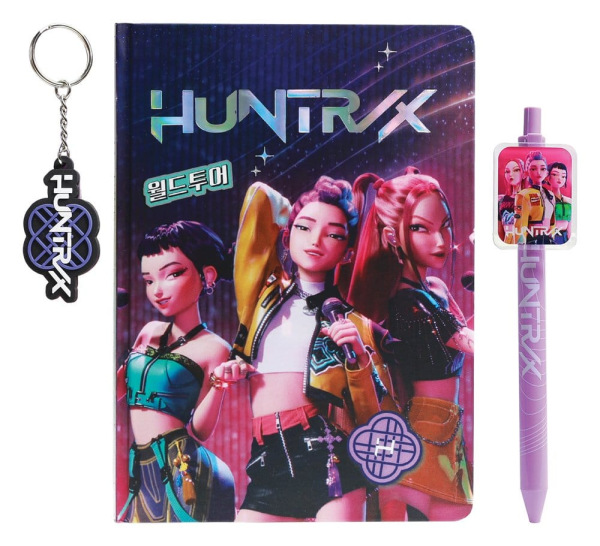 KPop Demon Hunters Notebook Gift Set Huntr/x 1