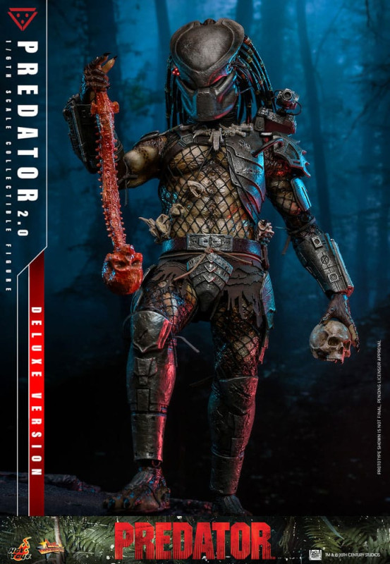 Predator Movie Masterpiece Action Figure 1/6 Predator (2.0) Deluxe Version 34 cm 10