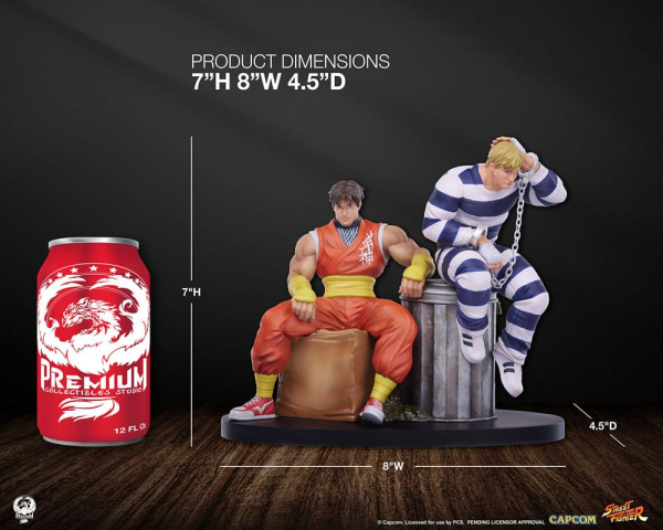 Street Fighter PVC Statue 1/10 Cody & Guy 18 cm 2