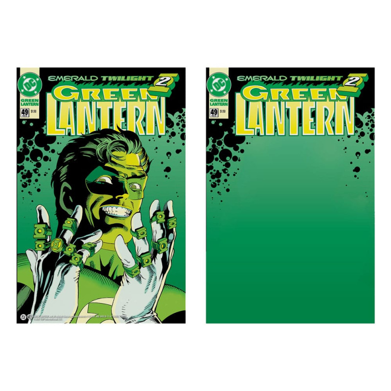 DC Multiverse McFarlane Cover Recreations Action Figure Green Lantern (Emerald Twilight) (Gold Label 7