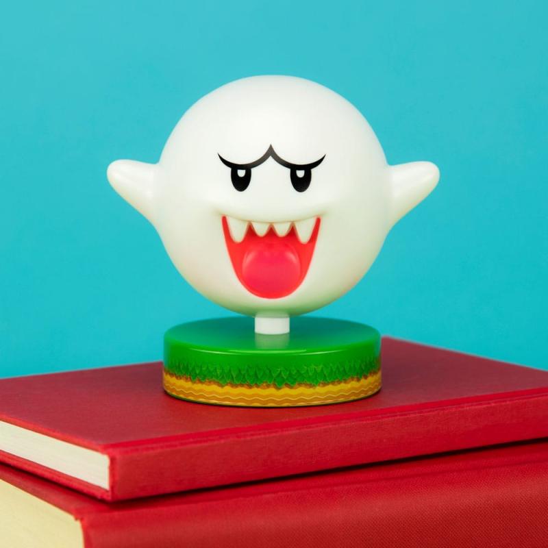 Super Mario Icon Light Boo 10 cm 6