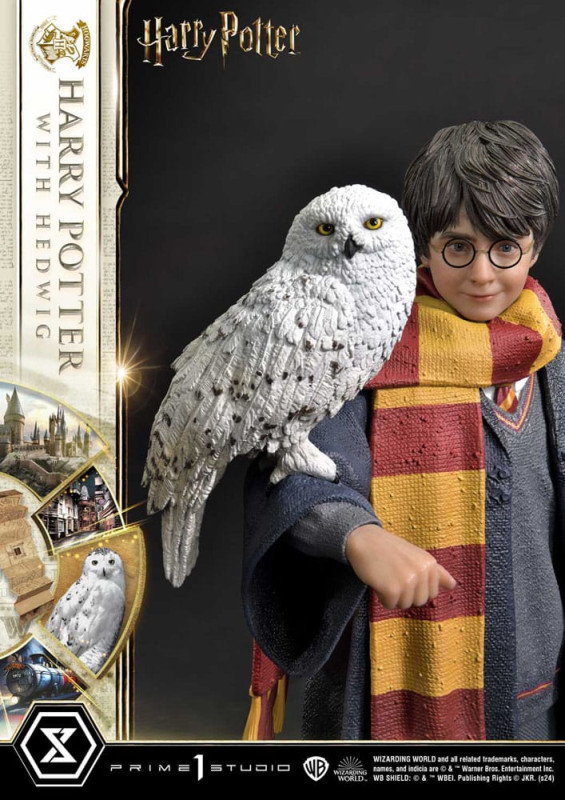 Harry Potter Prime Collectibles Statue 1/6 Harry Potter with Hedwig 28 cm 9