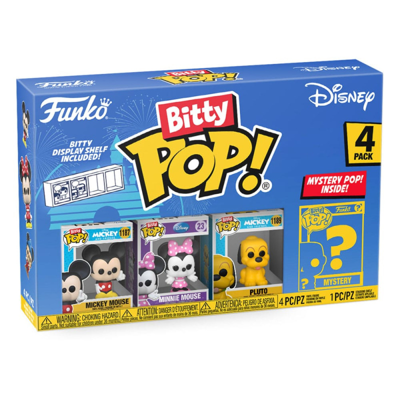 Disney Bitty POP! Vinyl Figure 4-Pack Mickey 2,5 cm 1