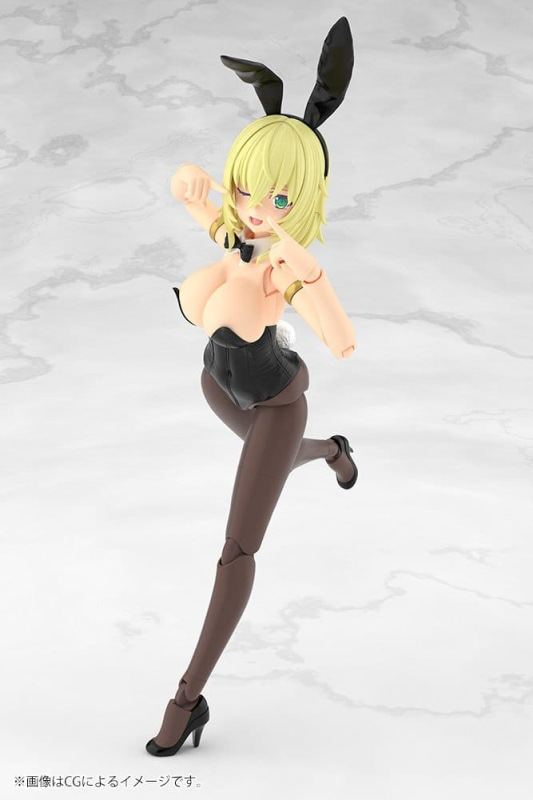 Frame Arms Girl Plastic Model Durga Bunny Style 18 cm 5