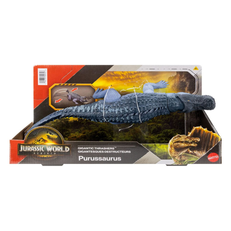 Jurassic World Rebirth Action Figure Gigantic Thrashers Purussaurus 37 cm 2