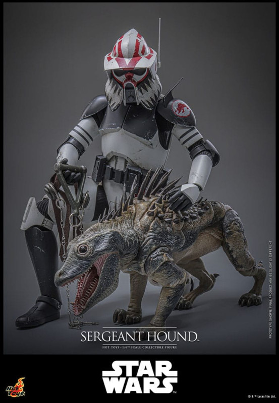Star Wars: The Clone Wars Action Figure 1/6 Sergeant Hound 30 cm 3