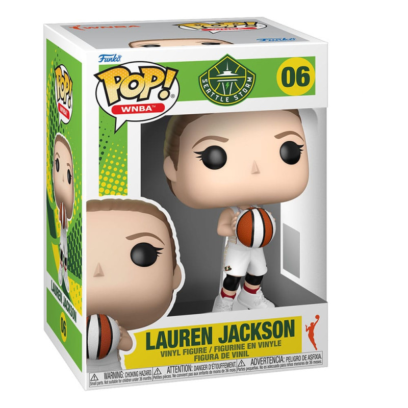 WNBA POP! Vinyl Figure Seattle Storm: Lauren Jackson 9 cm 1