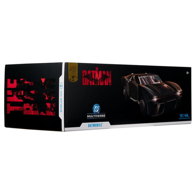 The Batman (2022) DC Multiverse Vehicle Batmobil (Gold Label) 48 cm 12