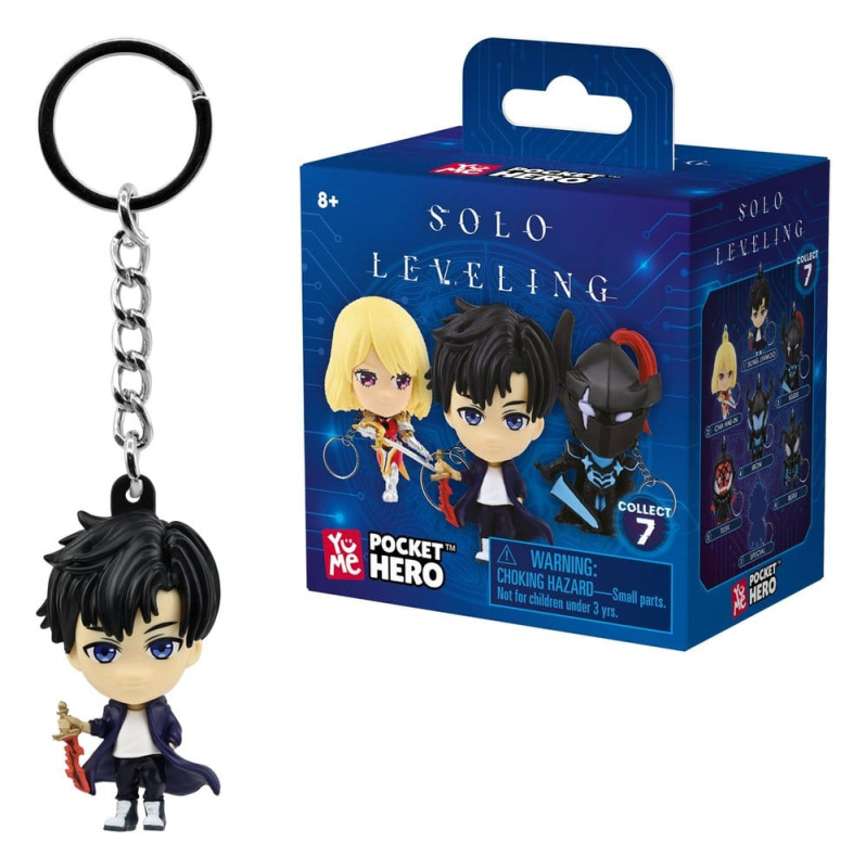 Solo Leveling Pocket Hero Keychain Series 1 Blind Box Display (12) 14