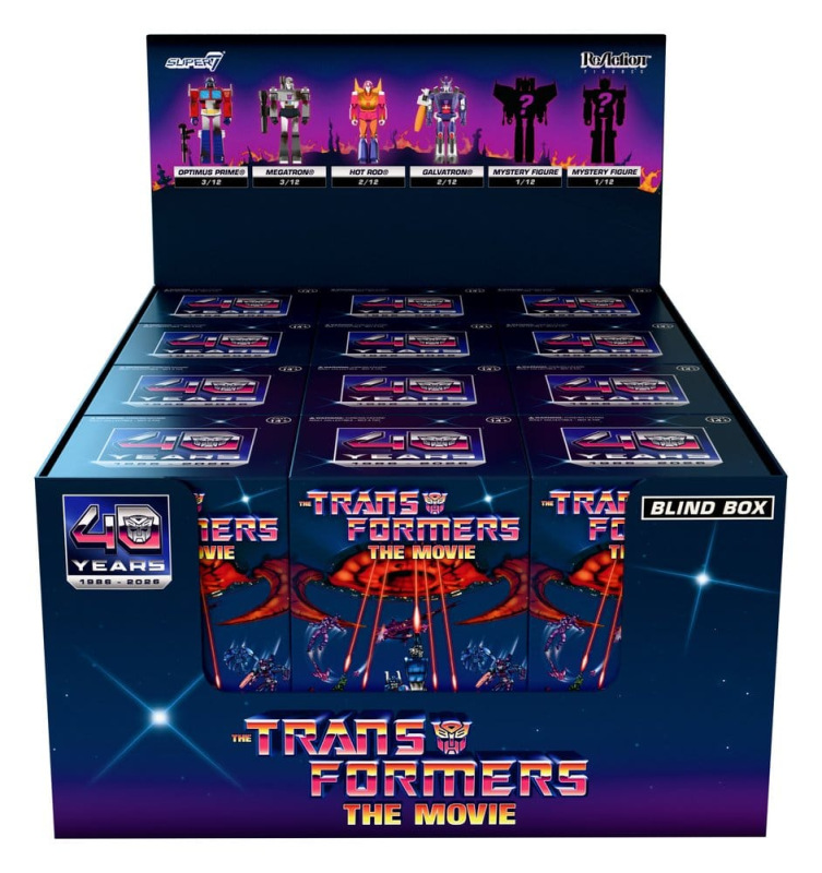Transformers ReAction Action Figures Wave 05 The Movie Blind Box 10 cm Display (12) 7