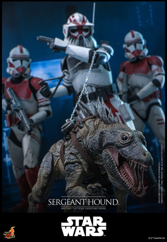 Star Wars: The Clone Wars Action Figure 1/6 Sergeant Hound 30 cm 12