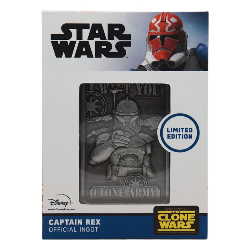 Star Wars: The Clone Wars Ingot Captain Rex Limited Edition 3