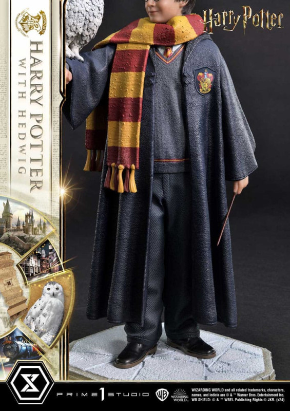 Harry Potter Prime Collectibles Statue 1/6 Harry Potter with Hedwig 28 cm 11