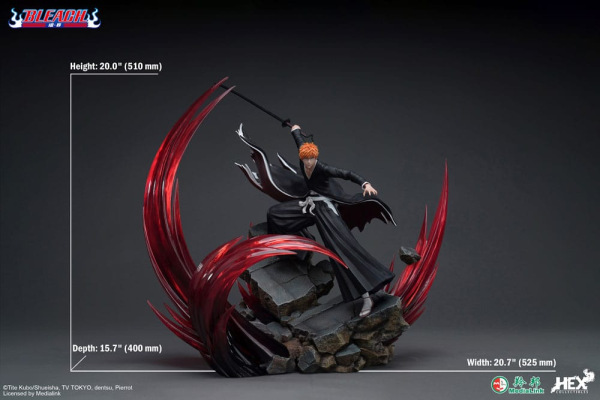Bleach Elite Dynamic Statue 1/6 Ichigo Kurosaki 51 cm 2