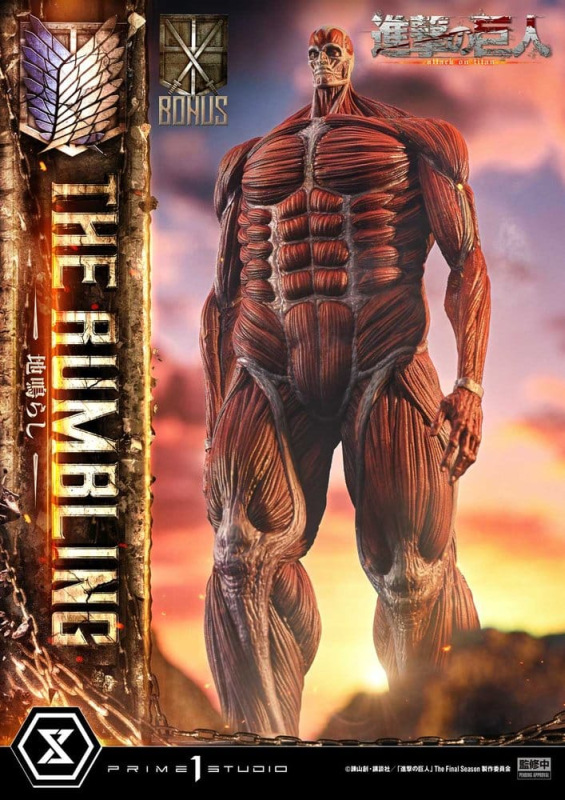 Attack on Titan West Ultimate Diorama Masterline Series Statue The Rumbling Bonus Version 64 cm 5