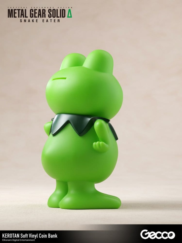 Metal Gear Solid ?: Snake Eater Soft Vinyl Bank Kerotan 21 cm 12