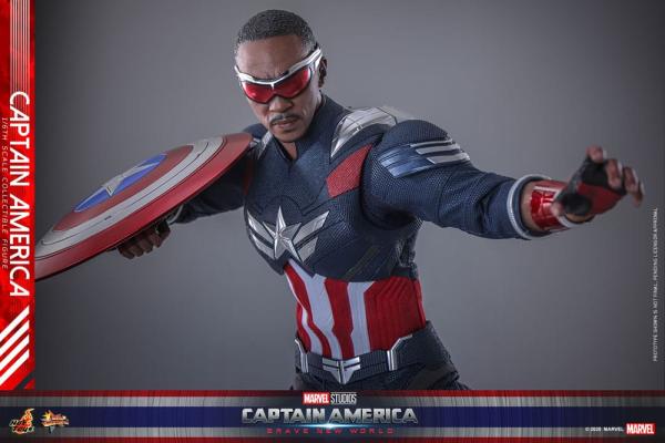 Captain America: Brave New World Movie Masterpiece Action Figure 1/6 Captain America 30 cm 10