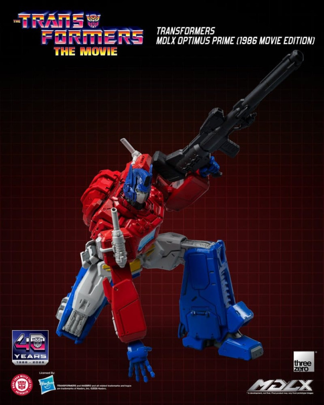 Transformers MDLX Action Figure Optimus Prime (1986 Movie Edition) 18 cm 3