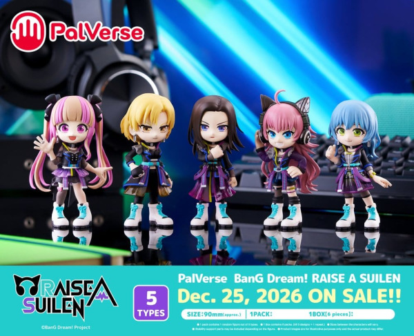 BanG Dream! PalVerse Mini Figures Blind Box Assortment (6) 14