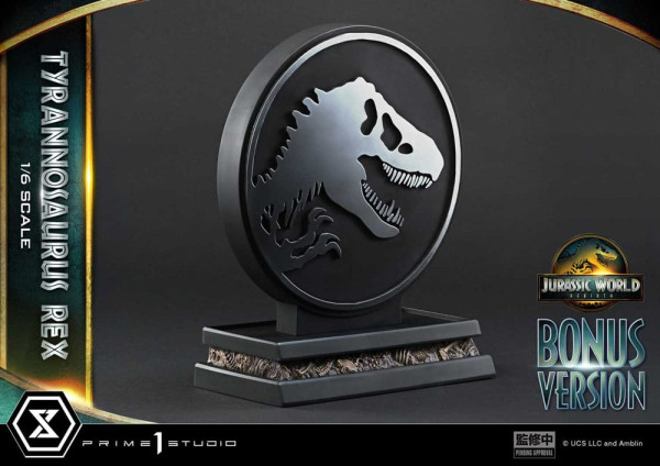 Jurassic World Rebirth Legacy Museum Collection Statue 1/6 Tyrannosaurus Rex Bonus Version 94 cm 4