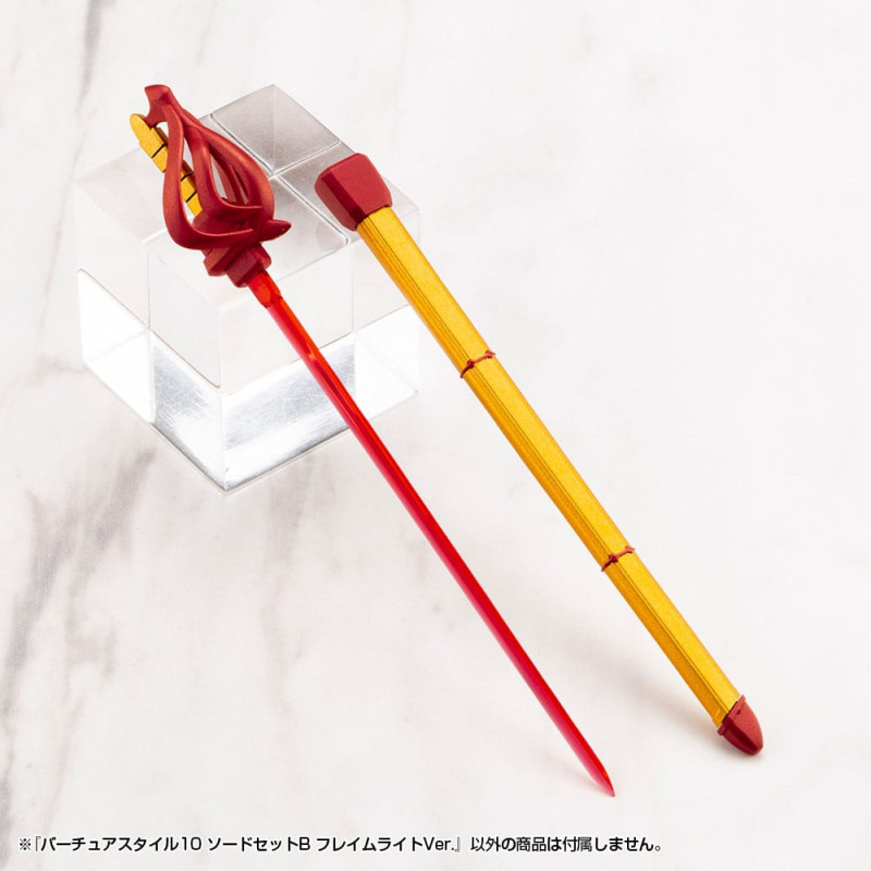 Kotobukiya M.S.G. Model Kit Accessory Set Virtuous Style 10 Sword Set B Flamerite Ver. 3