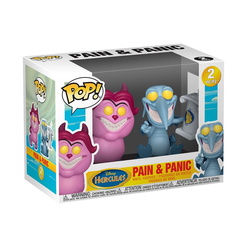 Hercules POP! Television Vinyl Figures 2-Pack Panic & Pain 9 cm 1
