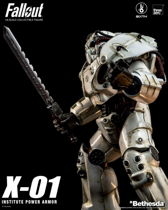 Fallout FigZero Action Figure 1/6 X-01 Institute Power Armor 37 cm 3