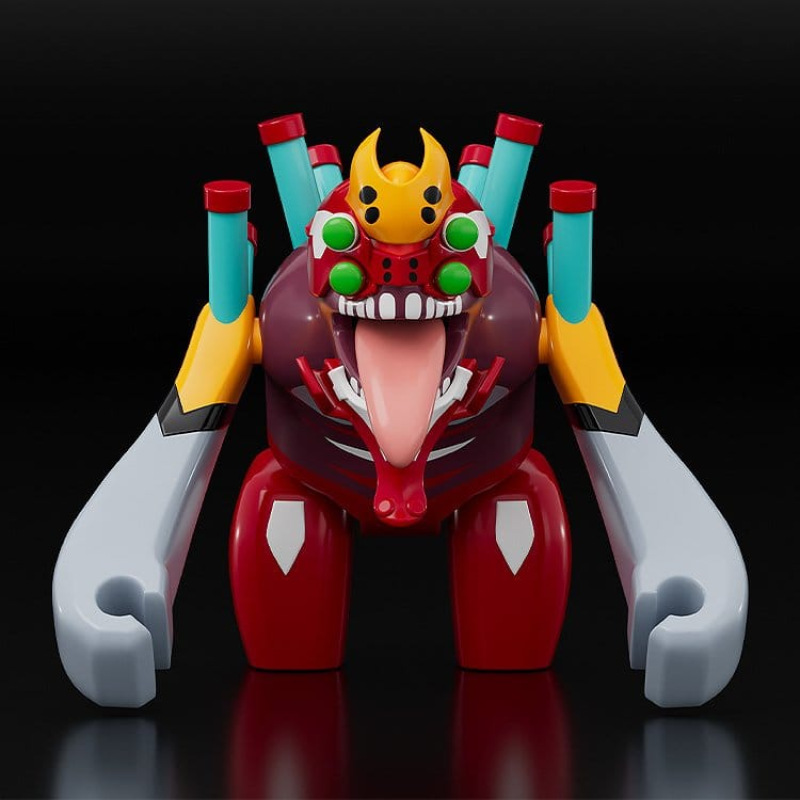 Rebuild of Evangelion Brickroid Mini Figure Evangelion Unit 02 Beast Form 2nd Phase (Type 1) 4 cm 1