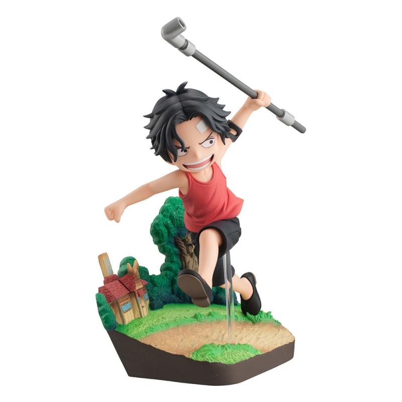 One Piece G.E.M. Series PVC Statue Portgas D. Ace Run! Run! Run! 13 cm