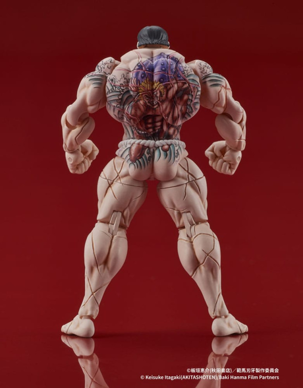 Baki Hanma Digaction Action Figure Kaoru Hanayama 7 cm 3