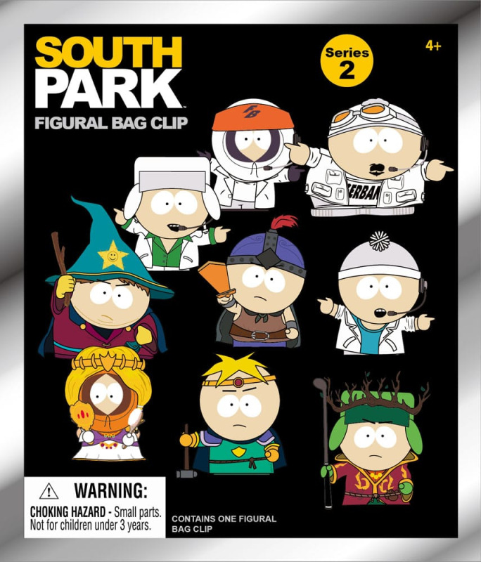 South Park 3D PVC Bag Clips Series 2 Display (24) 1