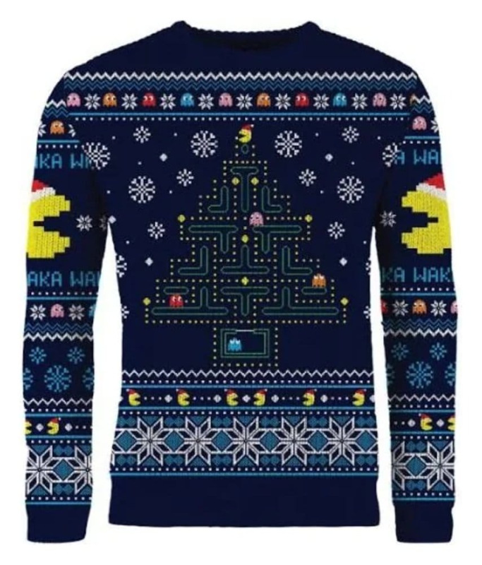 Pac-Man Christmas Sweater