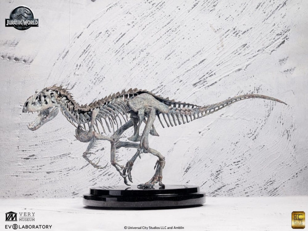 Jurassic World Statue 1/24 Indominus Rex Skeleton Bronze 24 cm 8