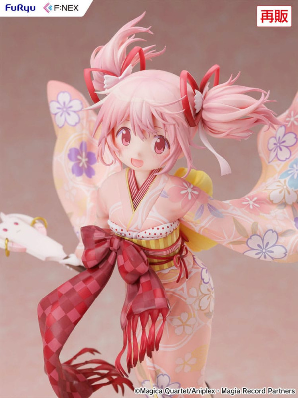 Puella Magi Madoka Magica Side Story Magia Record PVC Statue 1/7 Madoka Kaname Kimono Ver. 22 cm 7
