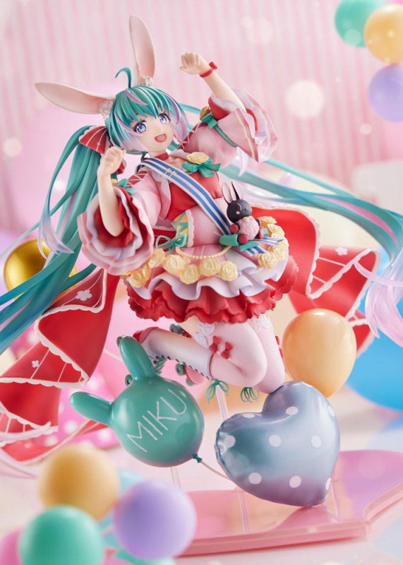 Miku Hatsune PVC Statue 1/7 Miku Hatsune Birthday 2021 (Pretty Rabbit Ver.) by Spiritale 21 cm 5