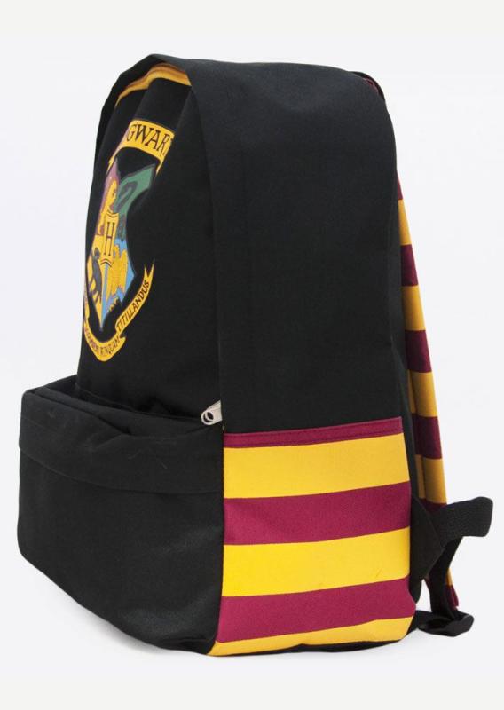 Harry Potter Backpack Hogwarts Striped Shoulder 1