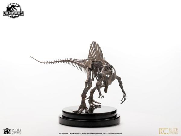 Jurassic Park III ECC Elite Creature Line Statue 1/24 Spinosaurus Skeleton Bronze 27 cm 2